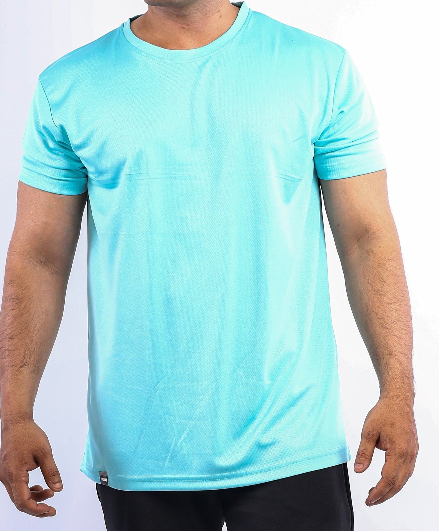 The Harry sports value pack of 2 Round neck T shirt - Black, Water blue