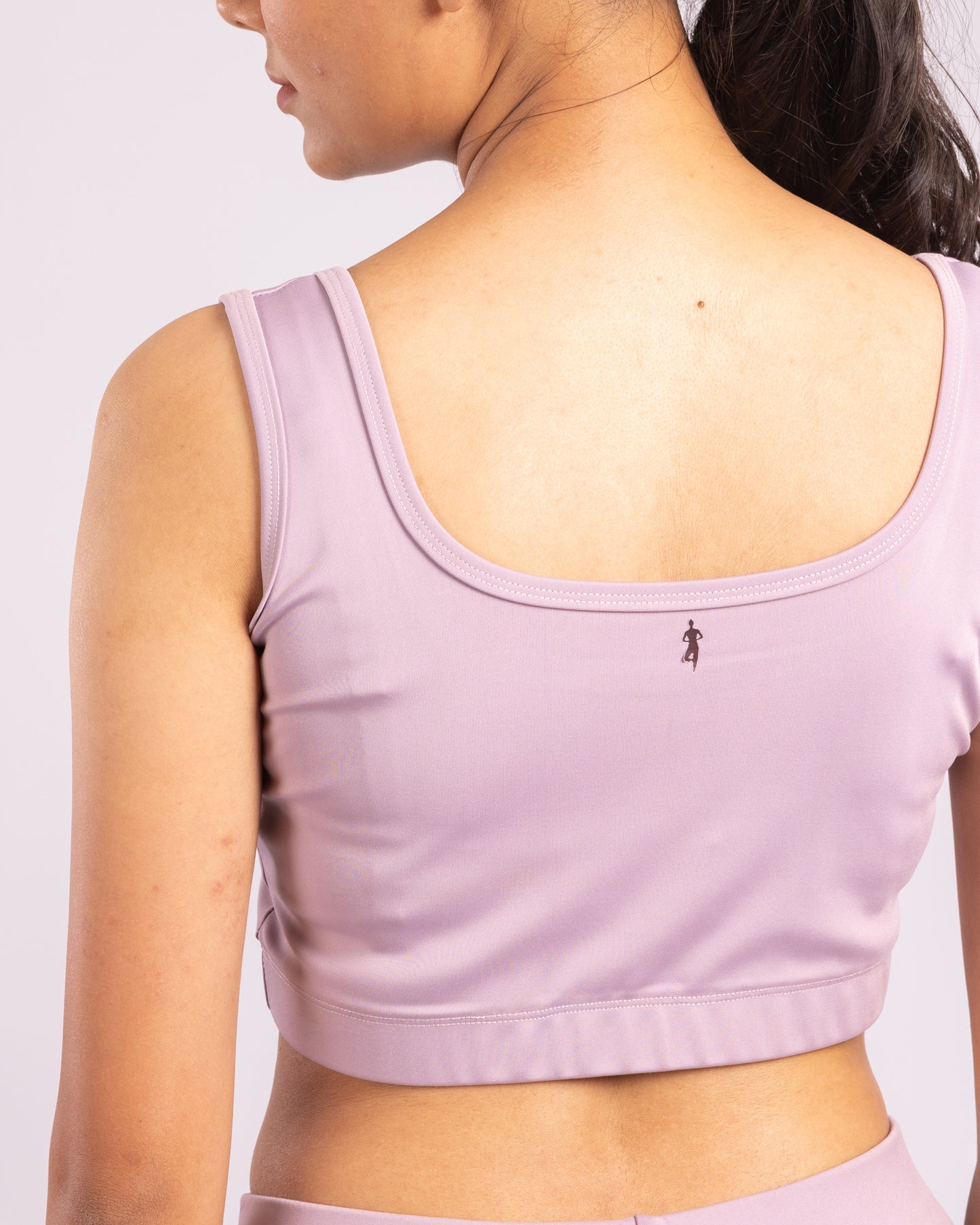 The Donna crop top-Lavender