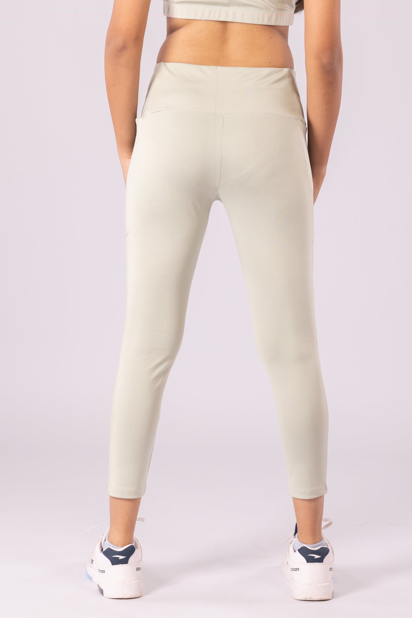 The Georgina jeggings-Sage green