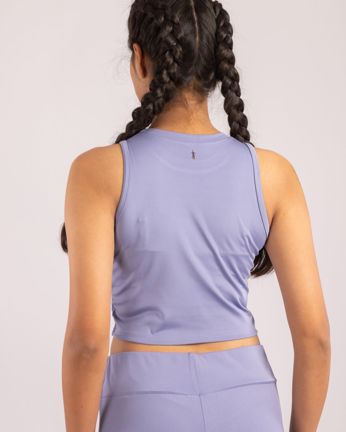 The Blair crop top-Powder blue