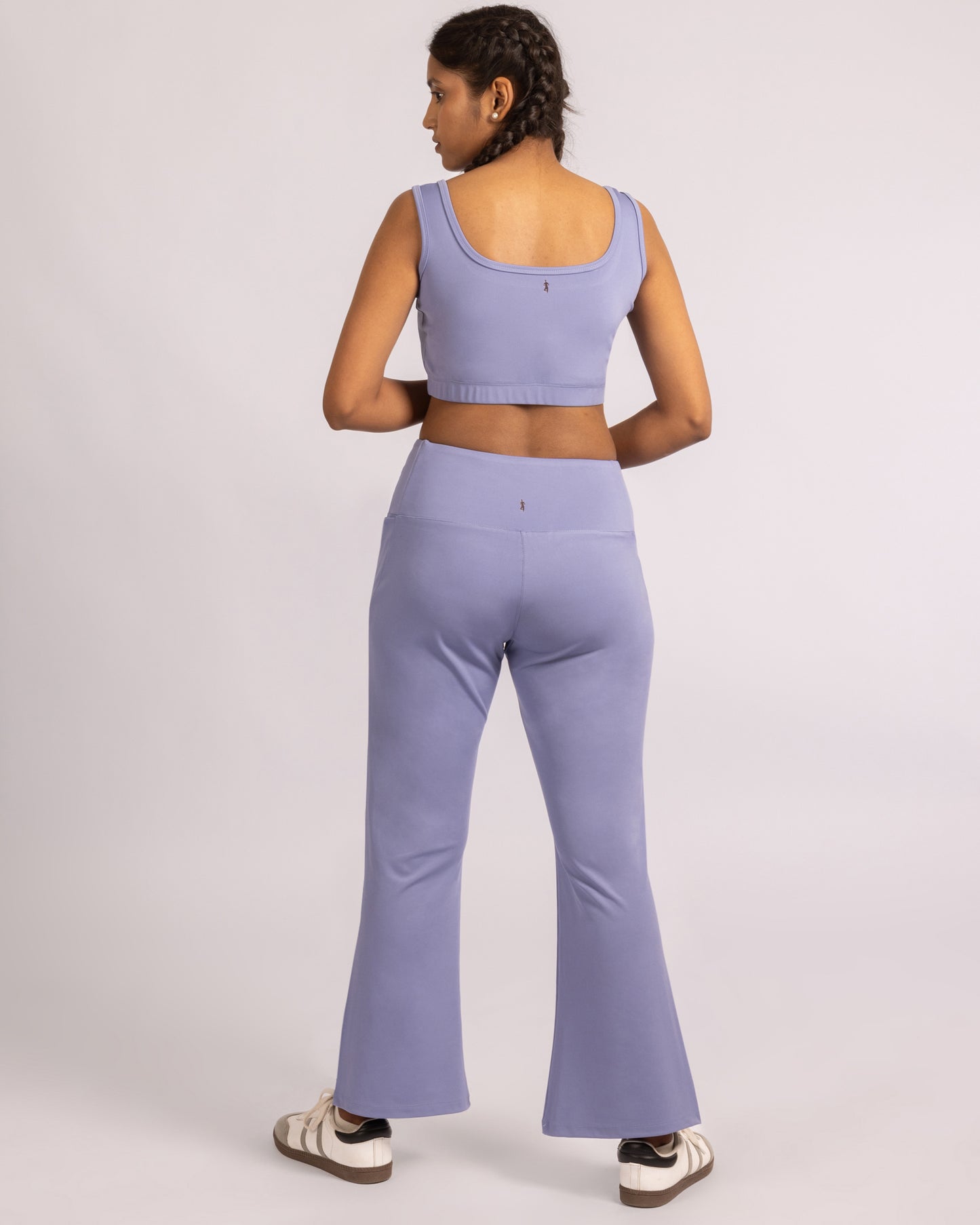 The Donna crop top-Powder blue