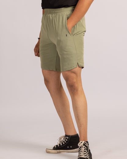 The Bane Running shorts- Sage Green