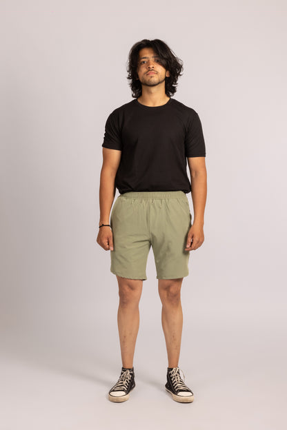 The Bane Running shorts- Sage Green