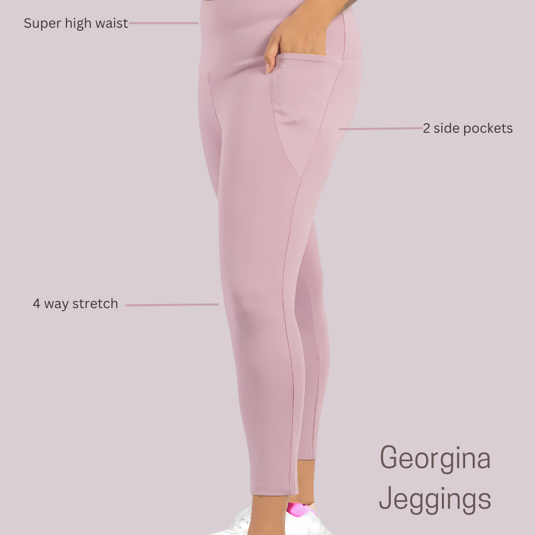 The Georgina jeggings-Lavender