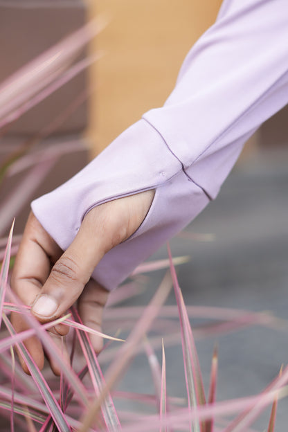 Wednesday workout jacket set-Lavender