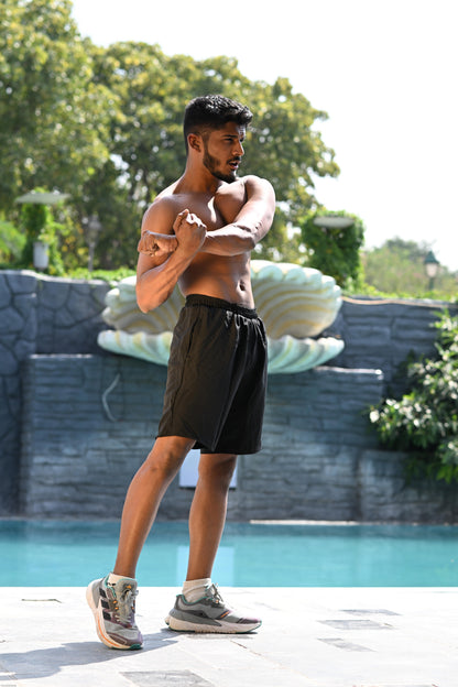 The Bane Running shorts- Black